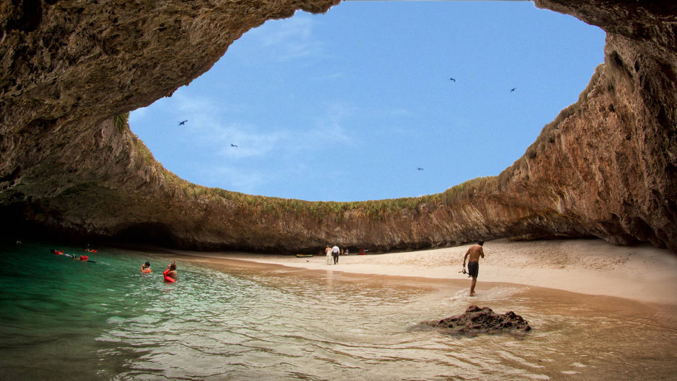 Hidden Beach Mexico